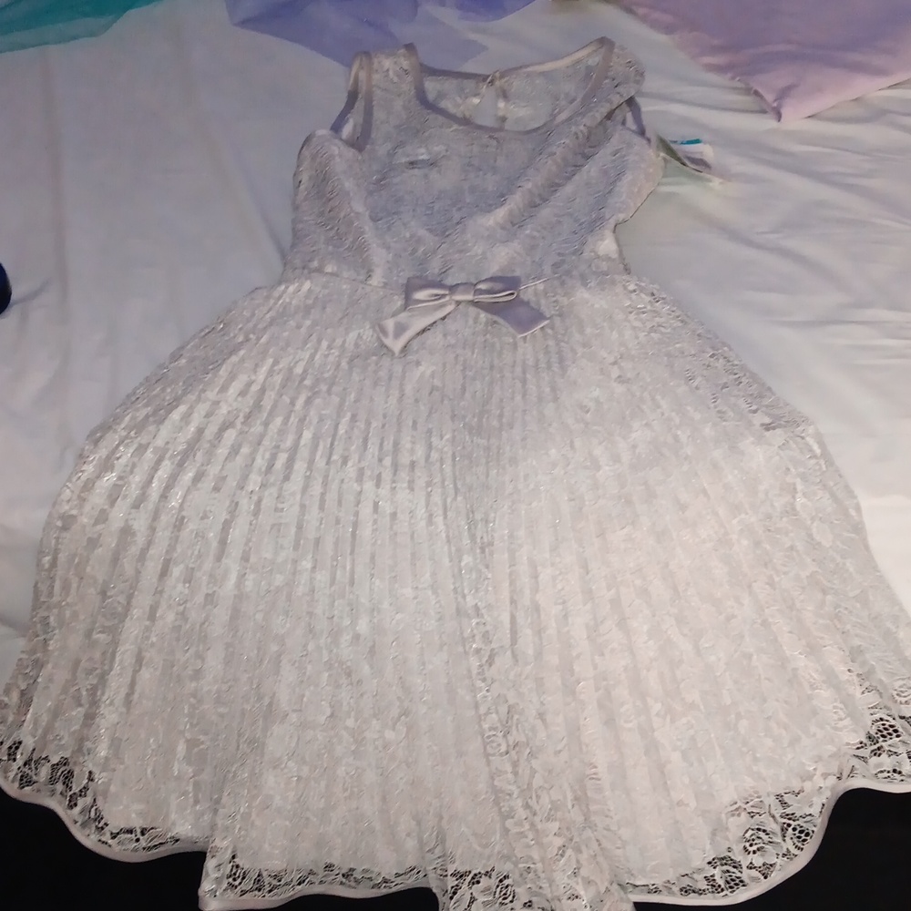 Bonnie Jean silver dress size 16